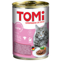 TOMi Veal Консерви для дорослих кішок з телятиною