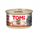 TOMi Turkey Паштет для взрослых кошек с индейкой в банке