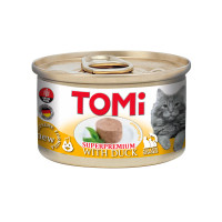 TOMi Duck Консервы для взрослых кошек с уткой