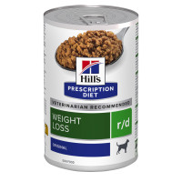 Hills Prescription Diet Canine Adult r/d Weight Reduction Консервы для взрослых собак для поддержания контроля веса со свининой