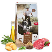 Mera Pure Sensitive Fresh meat Rind & Kartoffel Беззерновий корм зі свіжим м\'ясом яловичини та картоплею для собак