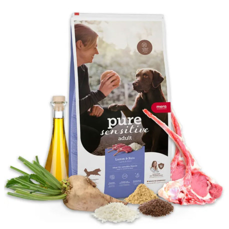Mera Pure Sensitive Adult Lamm & Reis Сухой корм для взрослых собак с ягненком и рисом