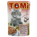TOMi Veal Turkey Паштет для взрослых кошек с телятиной и индейкой в пауче