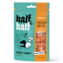 Half&Half Meaty Cubes Chicken Adult Dogs Лакомства для собак с курицей