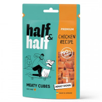 Half&Half Meaty Cubes Chicken Adult Dogs Ласощі для собак з куркою