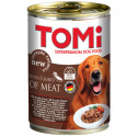 TOMi 5 Kinds of Meat Консерви для дорослих собак 5 видів м'яса у банці