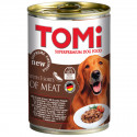 TOMi 5 Kinds of Meat Консервы для взрослых собак 5 видов мяса в банке