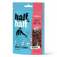 Half&Half Meaty Cubes Beef Puppy Ласощі для цуценят з яловичиною