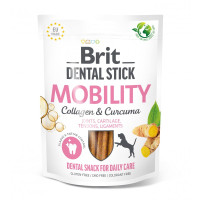 Brit Dental Stick Mobility Ласощі для собак для підтримки суглобів з куркумою та колагеном