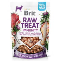 Brit Raw Treat Immunity Freeze-dried Лакомства для собак для поддержания иммунитета с курицей и ягненком