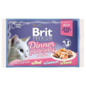 Brit Premium Cat Dinner Plate Jelly Pouch Набір консерв для кішок обідня тарілка в желе