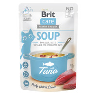 Brit Care Cat Adult Soup with Tuna Консервы для взрослых кошек суп с тунцом