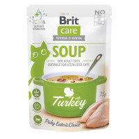Brit Care Cat Adult Soup with Turkey Консервы для взрослых кошек суп с индейкой