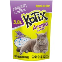 Kotix Lavender Силикагелевый наполнитель для кошачьего туалета с ароматом лаванды