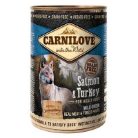 Carnilove Dog Adult Salmon and Turkey Консервы для взрослых собак с лососем и индейкой