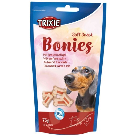 Trixie Bonies Лакомства для собак косточки с говядиной и индейкой