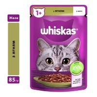 Whiskas Adult Консервы для взрослых кошек с ягненком в желе