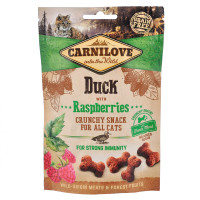 Carnilove Cat Crunchy Snack Duck with Raspberries Лакомства для взрослых кошек с уткой и малиной