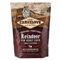 Carnilove Cat Adult Reindeer Energy and Outdoors Беззерновий сухий корм для дорослих кішок, що живуть у приміщенні з північним оленем