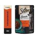 Sheba Sauce Collection Консерви для дорослих кішок з яловичиною у соусі