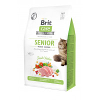 Brit Care Cat Grain-Free Senior and Weight Control Беззерновий сухий корм для кішок похилого віку