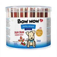 Bow wow Jerky Snack Ласощі для собак палички зі смаком копченого м'яса