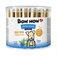 Bow wow Jerky Snack Лакомства для собак палочки с рисом и птицей