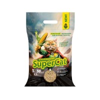 Super Cat Кукурузный наполнитель для кошачьего туалета комкующийся