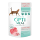 Optimeal Adult Cats Multi Taste Sterilised Набір консервів для стерилізованих кішок з лососем, індичкою та яловичиною