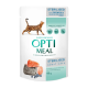 Optimeal Adult Cats Multi Taste Sterilised Набір консервів для стерилізованих кішок з лососем, індичкою та яловичиною