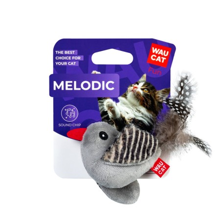 Waucat Fun Melodic Іграшка для котів Пташка зі звуковим чіпом