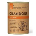 Grandorf Dog Adult Veal & Turkey Консерви для дорослих собак з телятиною та індичкою