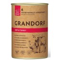 Grandorf Dog Adult Beef & Turkey Консерви для дорослих собак з яловичиною та індичкою