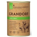 Grandorf Dog Adult Lamb & Turkey Консерви для дорослих собак з ягнятком та індичкою