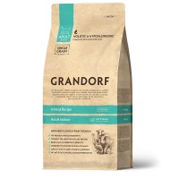 Grandorf Cat Indoor 4 Meat & Brown Rice Сухий корм для дорослих кішок, що живуть у приміщенні