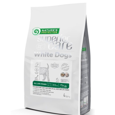 Nature's Protection Superior Care White Dogs Insect All Sizes and Life Stages Сухой корм для собак 