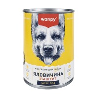 Wanpy Beef Консервы для собак с говядиной паштет