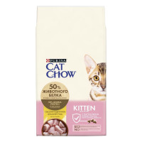 Cat Chow Kitten Сухой корм для котят с курицей
