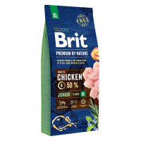 Brit Premium Dog Junior XL Chicken Сухой корм для щенков гигантских пород с курицей