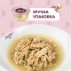 Delickcious Консерви суп для дорослих кішок з куркою, шинкою та шпинатом