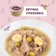 Delickcious Консервы суп для взрослых кошек с тунцом, мини-кукурузой и зеленым горошком