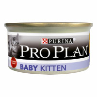 Pro Plan Baby Kitten Консервы для котят мусс с курицей