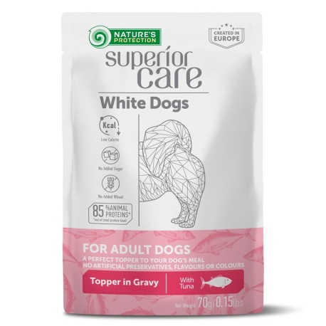 Nature's Protection Superior Care White Dog Adult with Tuna 