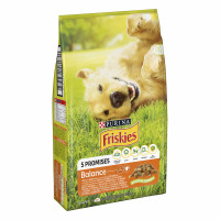 Friskies Dog Balance Сухий корм для дорослих собак з куркою та овочами
