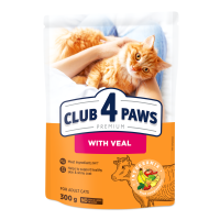 Club 4 Paws Premium Adult Veal Сухий корм для дорослих кішок з телятиною