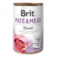 Brit Pate and Meat Lamb Консерви для дорослих собак з ягнятком