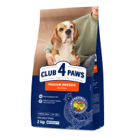 Club 4 Paws Premium Adult Medium Breeds Сухий корм для дорослих собак середніх порід