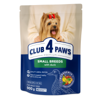 Club 4 Paws Premium Adult Small Breeds Duck Сухий корм для дорослих собак дрібних порід з качкою