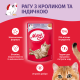 Мяу Консервы для взрослых кошек рагу с кроликом и индейкой 