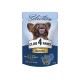 Club 4 Paws Premium Selection Консервы для взрослых собак мелких пород с уткой и индейкой в соусе